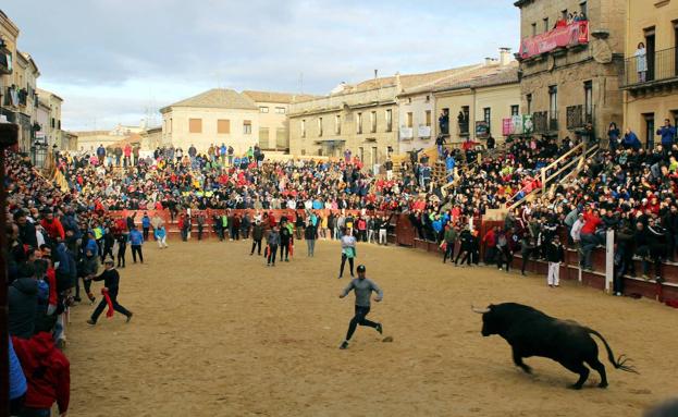 Toro del Aguardiente, en Ciudad Rodrigo, en 2019.