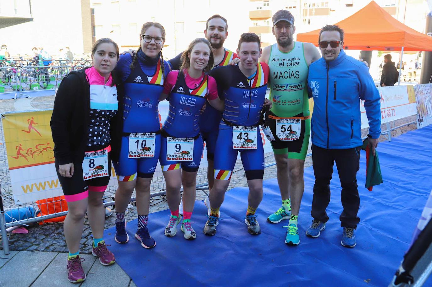 Fotos: Primera edición del Duatlón de Carretera de Santa Marta