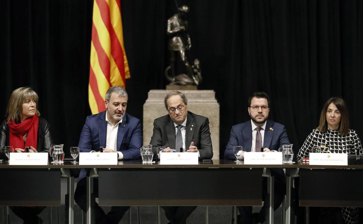 El presidente de la Generalitat, Quim Torra. 