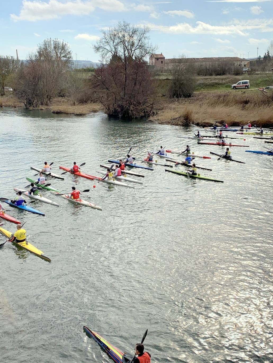 Campeonato Provincial de Piragüismo en Torquemada. 