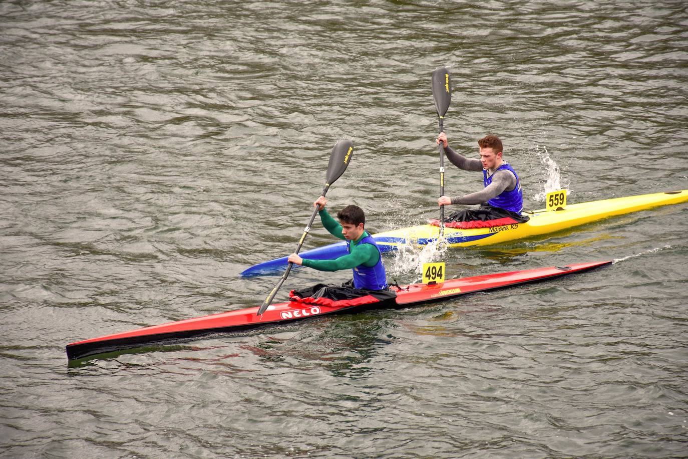 Campeonato Provincial de Piragüismo en Torquemada. 