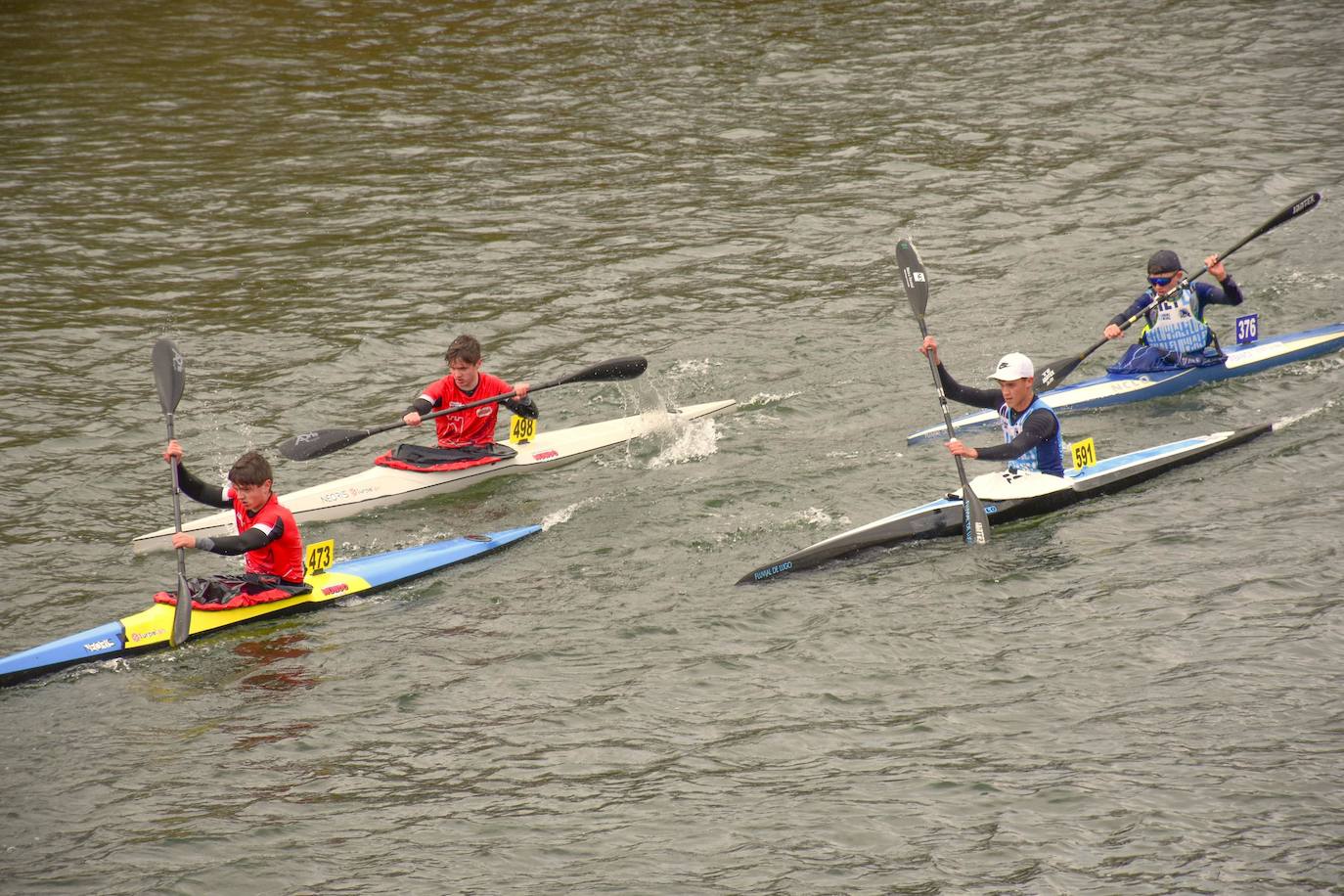 Campeonato Provincial de Piragüismo en Torquemada. 