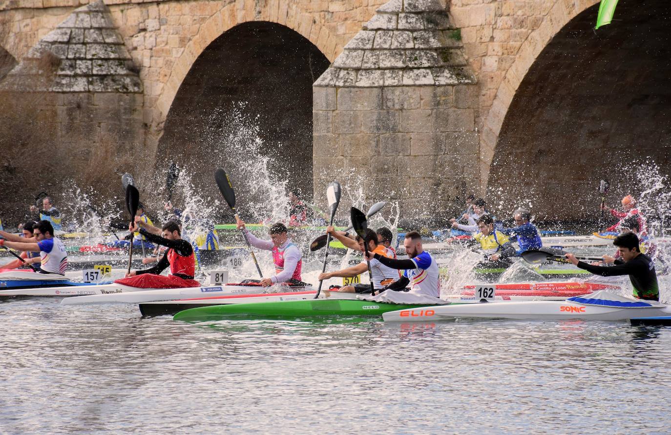 Campeonato Provincial de Piragüismo en Torquemada. 
