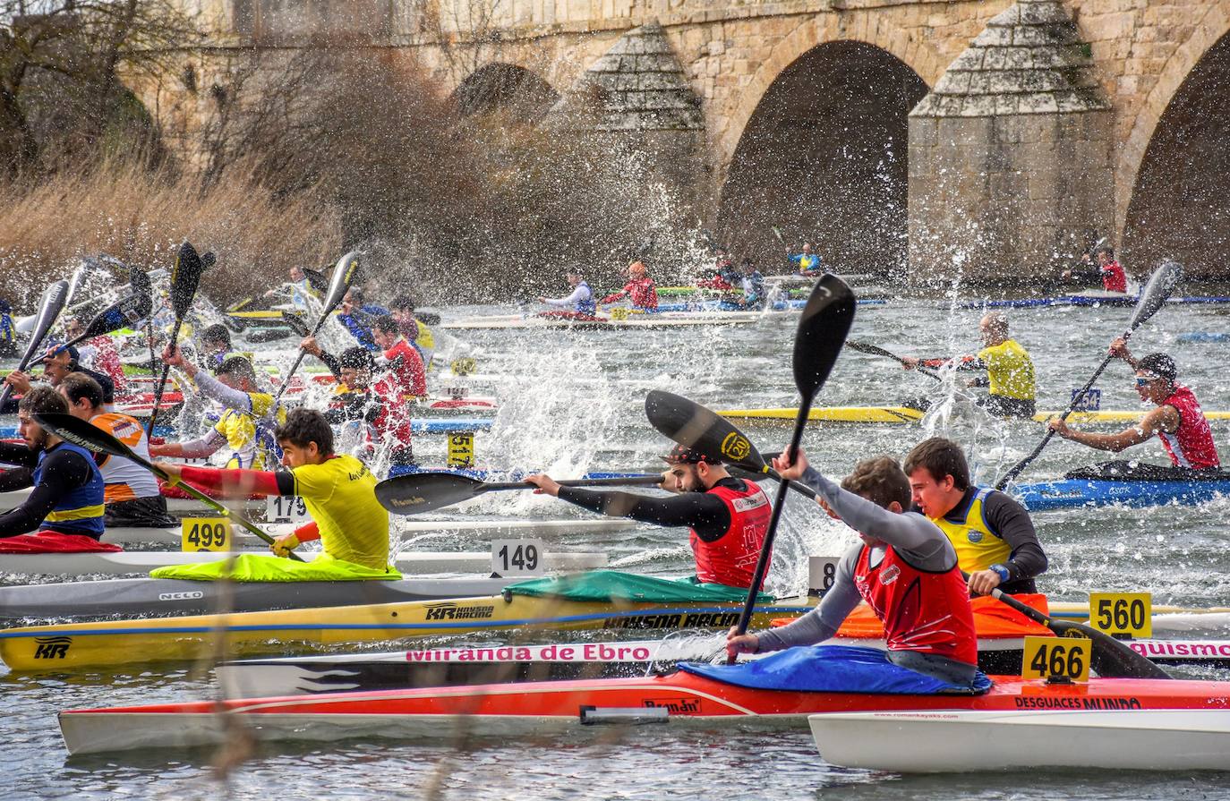 Campeonato Provincial de Piragüismo en Torquemada. 