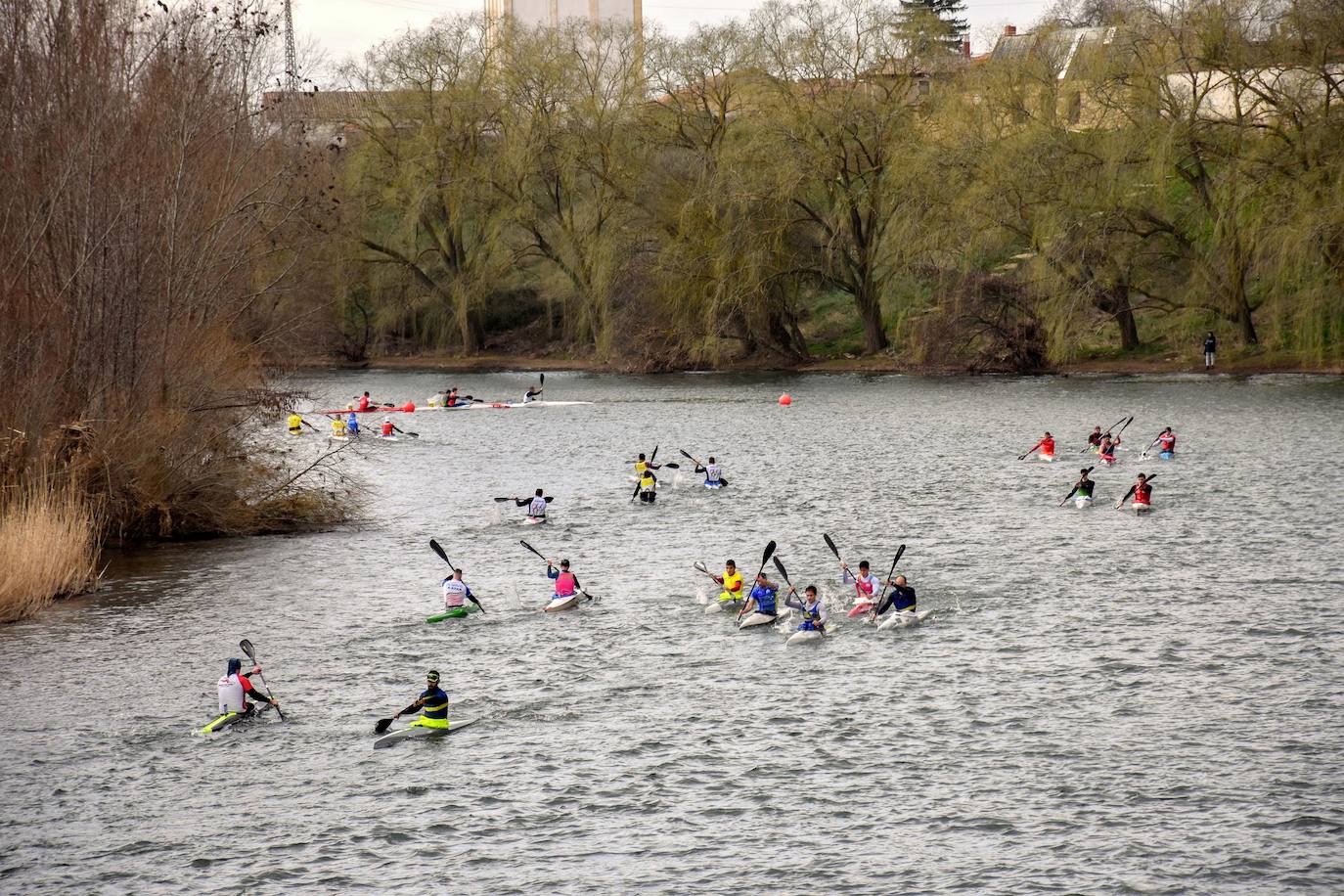 Campeonato Provincial de Piragüismo en Torquemada. 