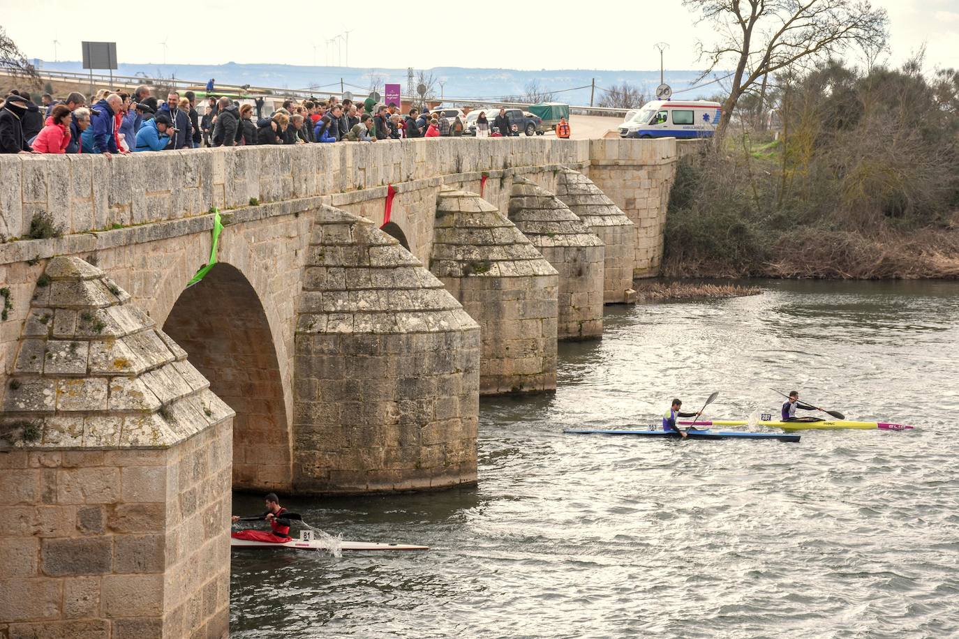 Campeonato Provincial de Piragüismo en Torquemada. 