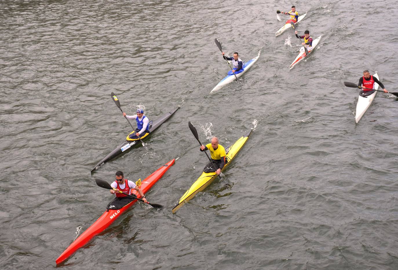 Campeonato Provincial de Piragüismo en Torquemada. 