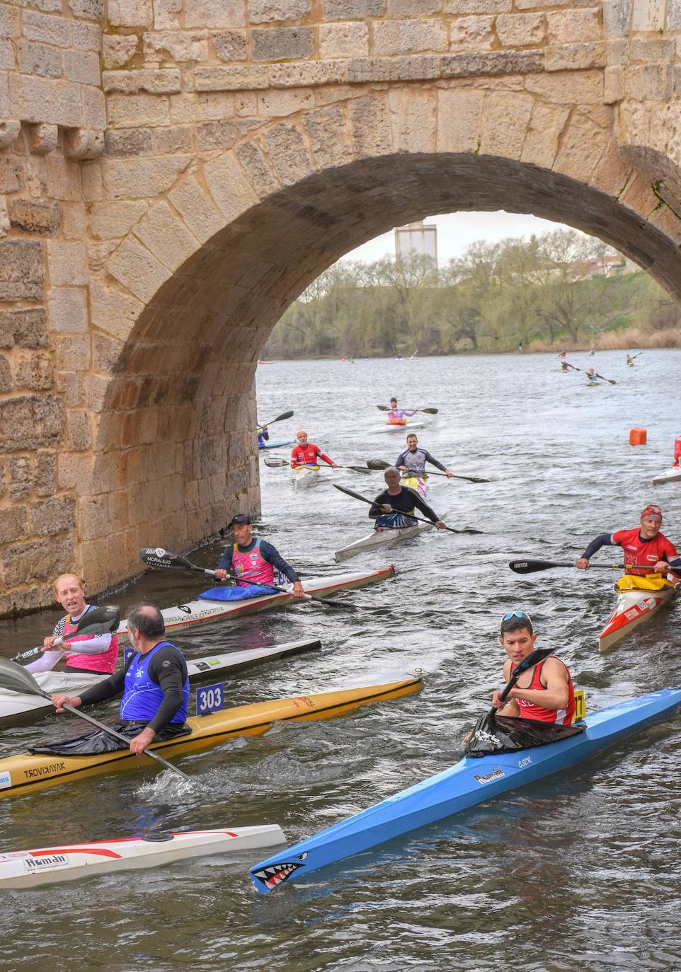 Campeonato Provincial de Piragüismo en Torquemada. 