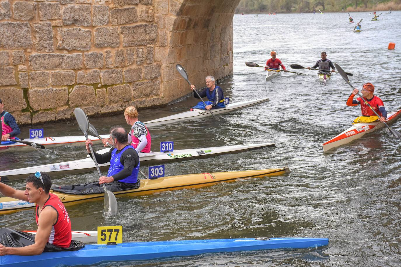Campeonato Provincial de Piragüismo en Torquemada. 
