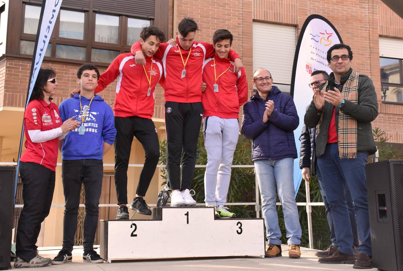 Campeonato Provincial de Piragüismo en Torquemada. 