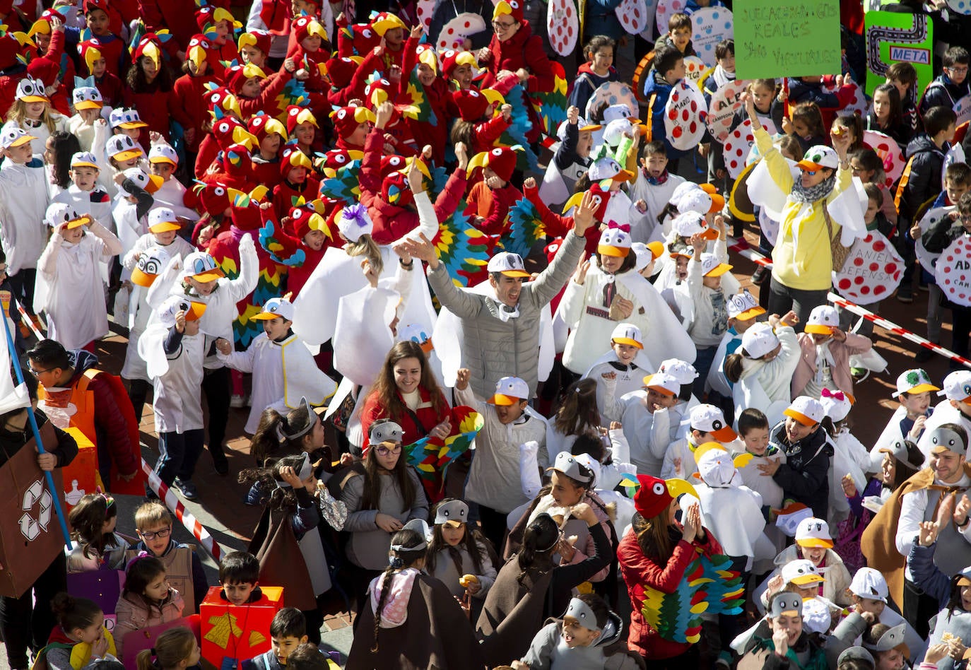 Pasacalles de Carnaval en Valladolid.