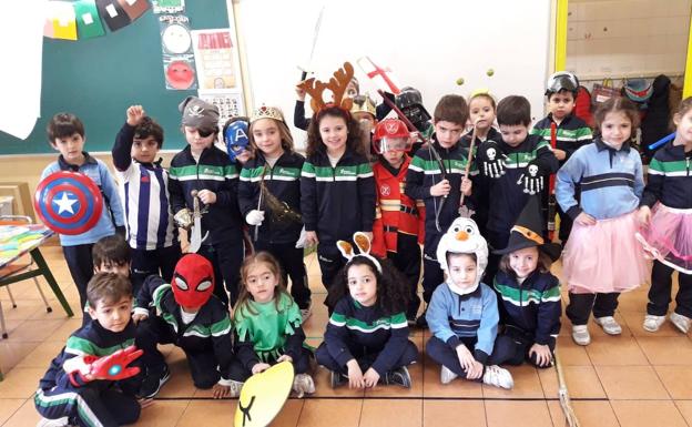 Galería. Las imágenes del Carnaval en los colegios de Valladolid.