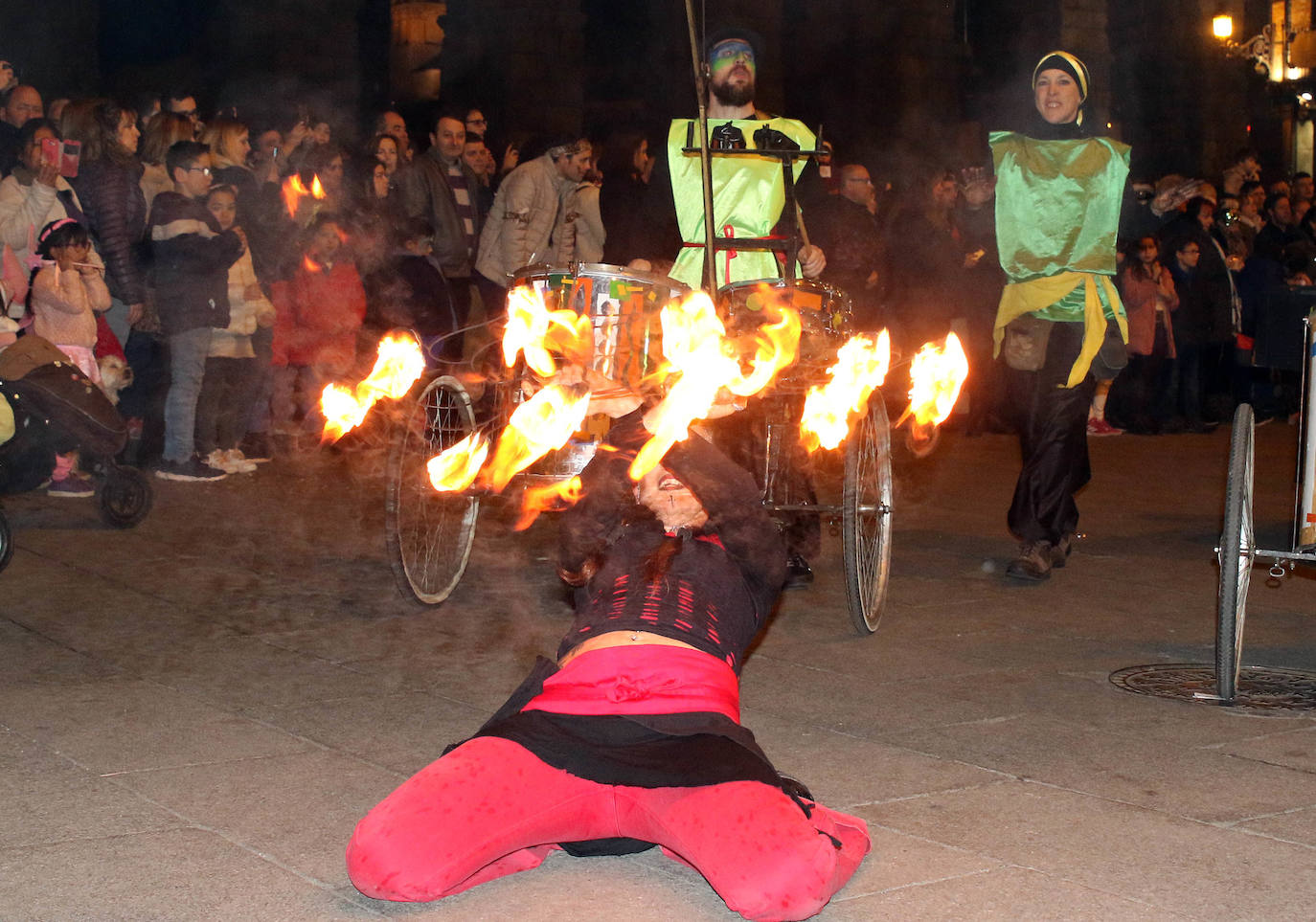 Desfile del sábado de Carnaval en Segovia 