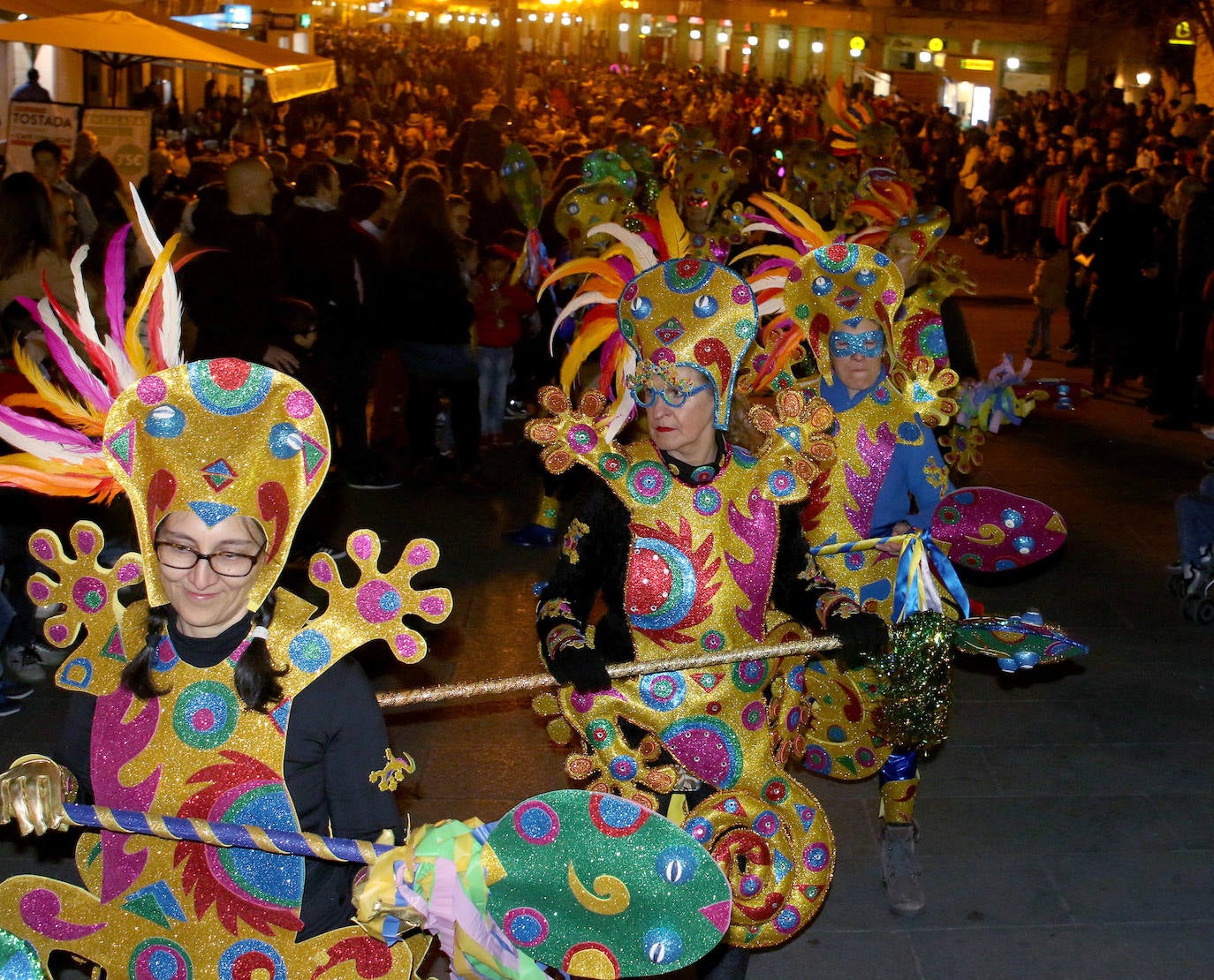 Desfile del sábado de Carnaval en Segovia 