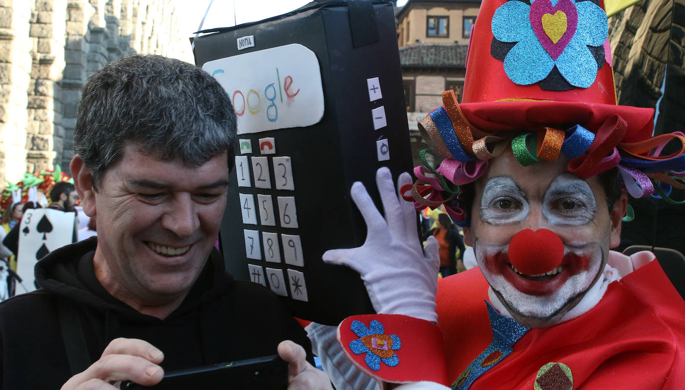 Desfile infantil en el Carnaval de Segovia 