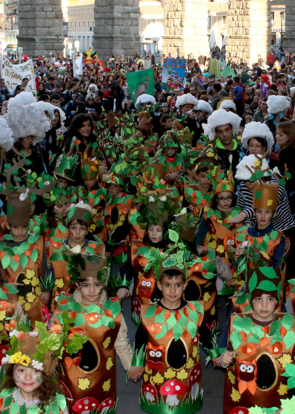 Desfile infantil en el Carnaval de Segovia 