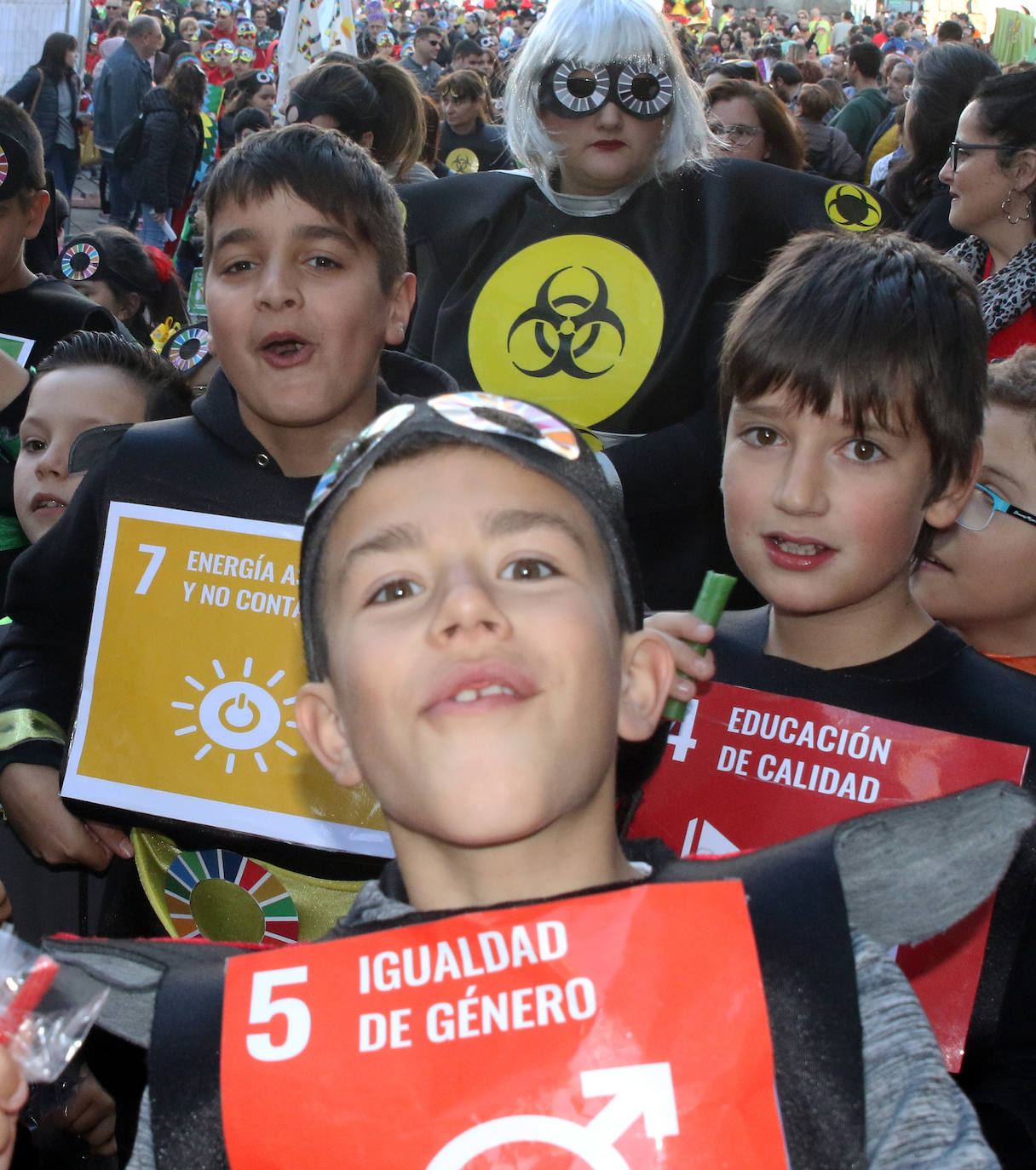 Desfile infantil en el Carnaval de Segovia 