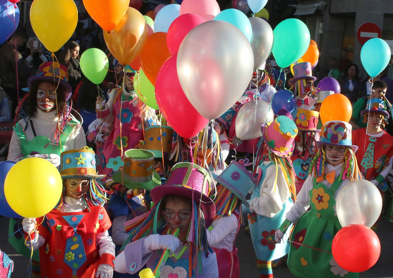 Desfile infantil en el Carnaval de Segovia 