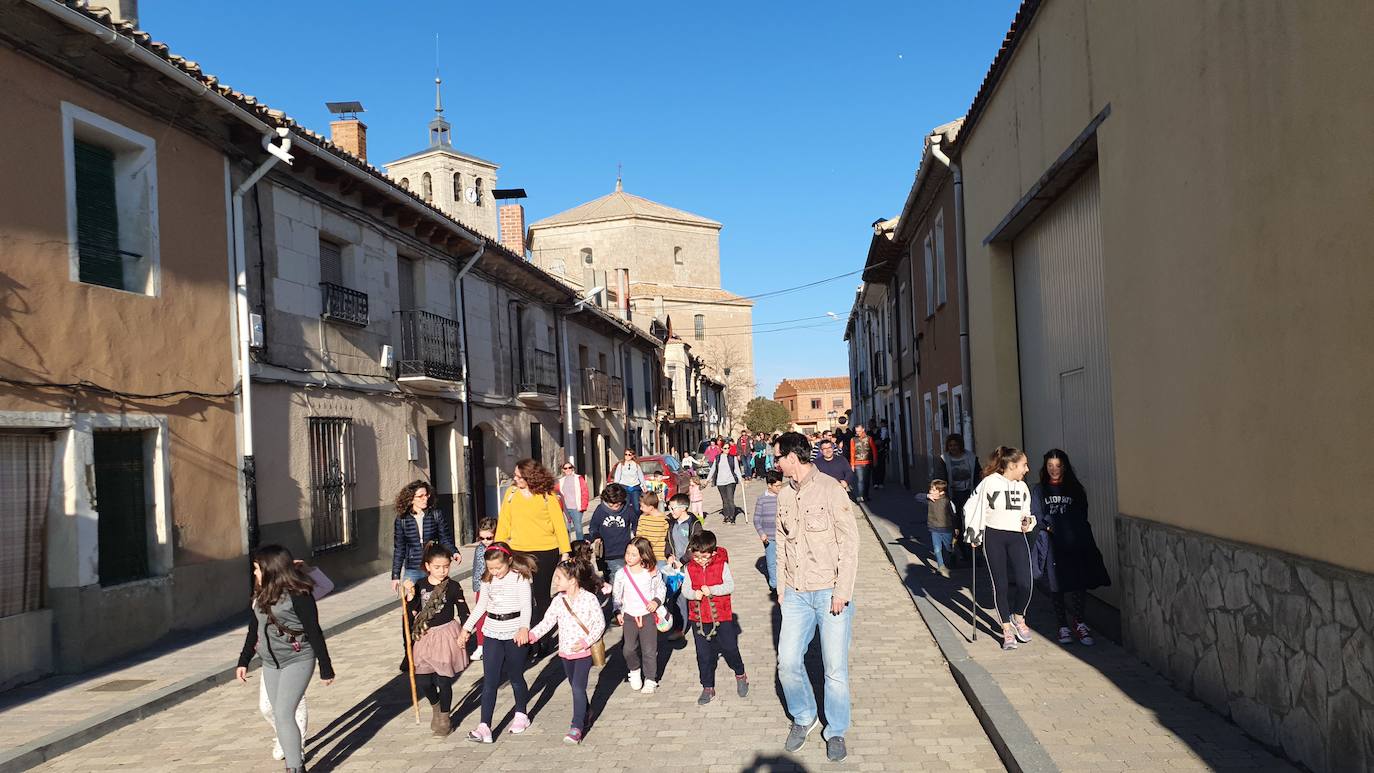 Clebración de la tradicional Carnefuera en Valoria.