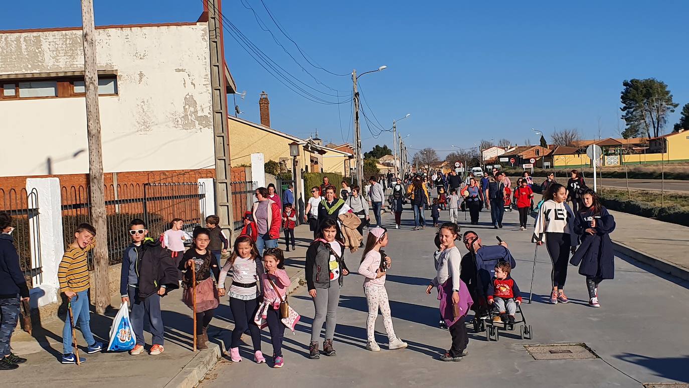 Clebración de la tradicional Carnefuera en Valoria.