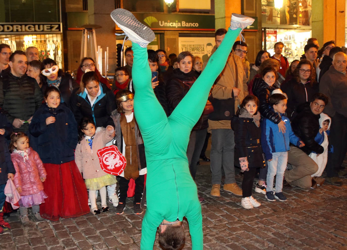 Desfile del Martes de Carnaval en Segovia. 