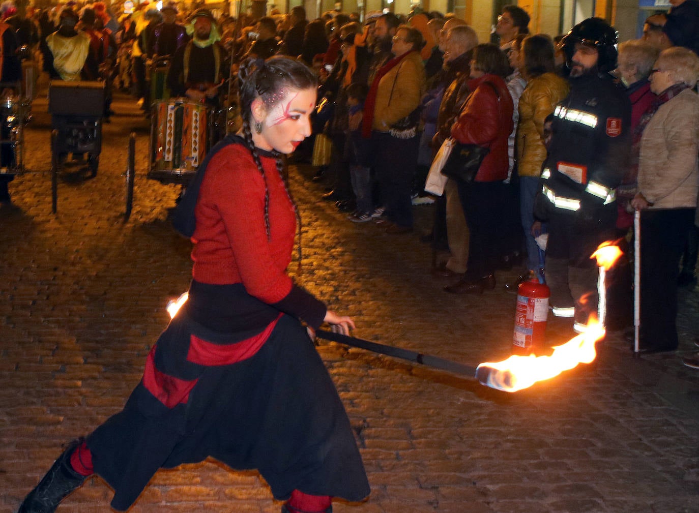 Desfile del Martes de Carnaval en Segovia. 