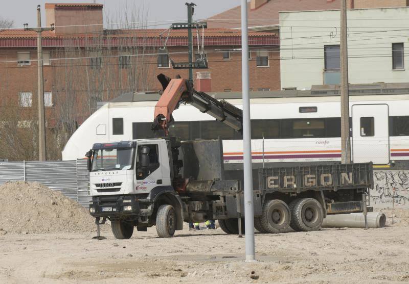 Fotos: Inicio de las obras del túnel de Andrómeda de Valladolid