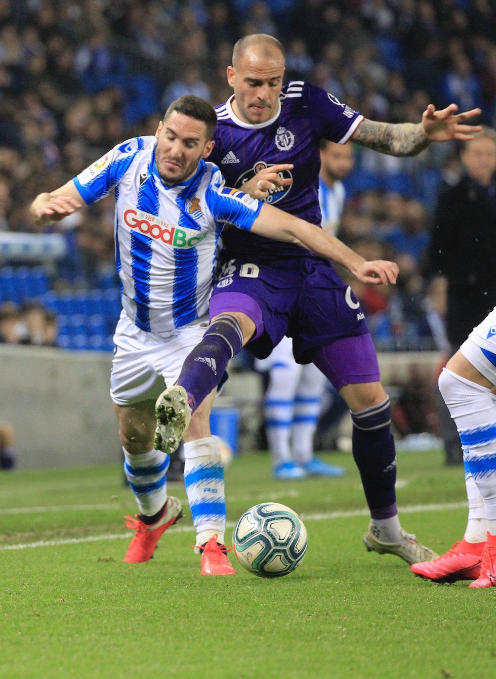 Las imágenes del Real Sociedad - Real Valladolid. 