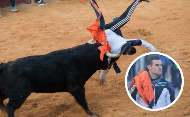 «Tuve suerte y no me dio una cornada», explica el palentino César Fernández tras recuperase de su cogida en Ciudad Rodrigo