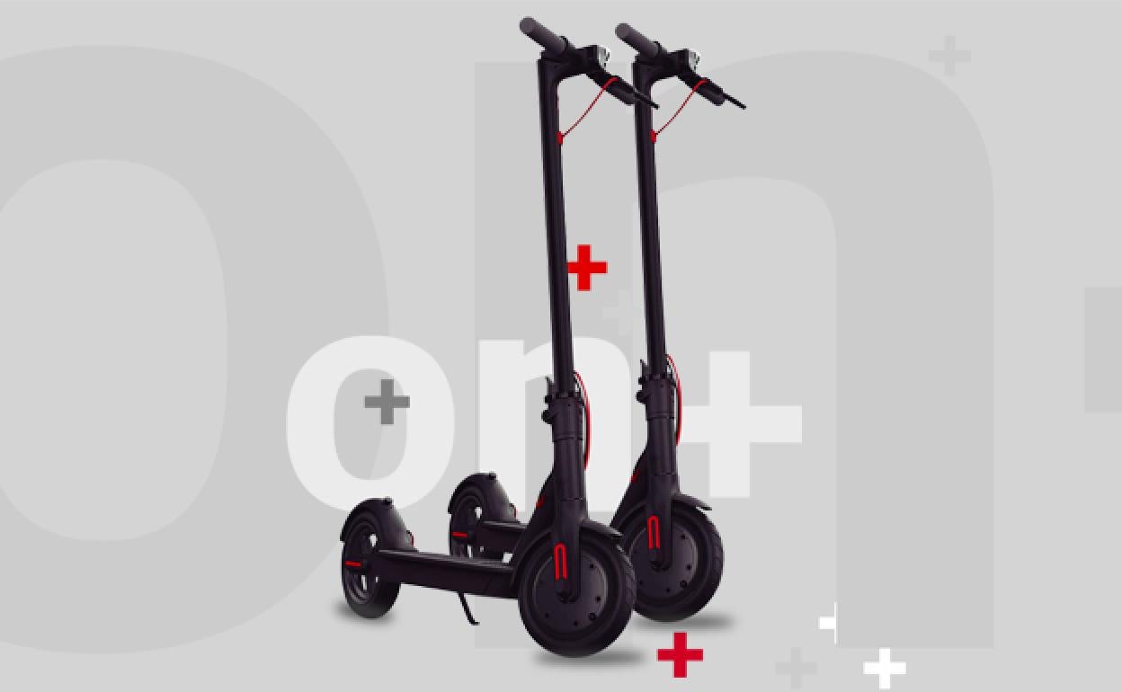 Date de alta en on+ y un patinete eléctrico puede ser tuyo