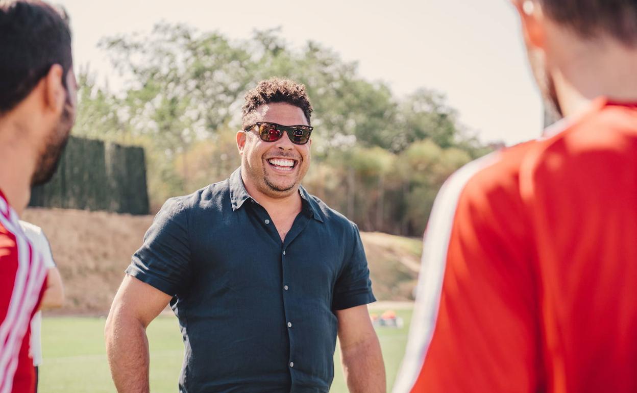 Ronaldo Nazário, el pasado verano en los Campos Anexos.