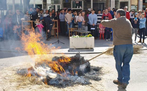 Matanza en Íscar, en años anteriores. 