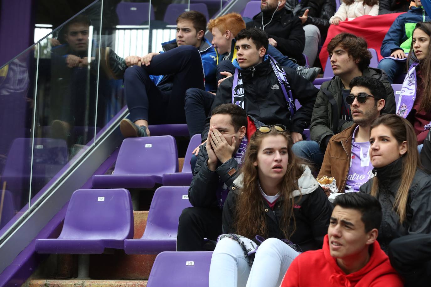 Aficionados este domingo en la gradas del José Zorrilla de Valladolid.