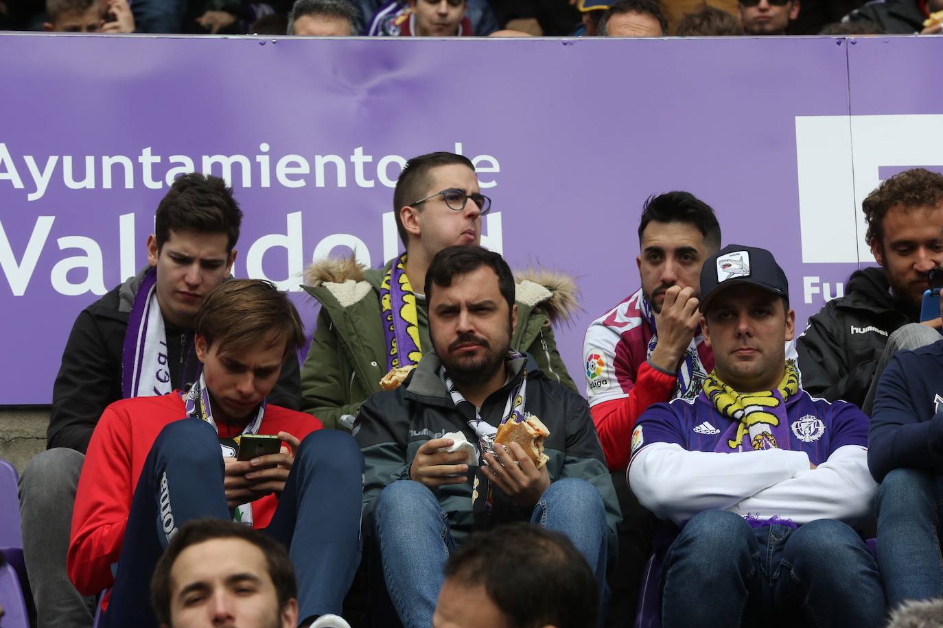 Aficionados este domingo en la gradas del José Zorrilla de Valladolid.