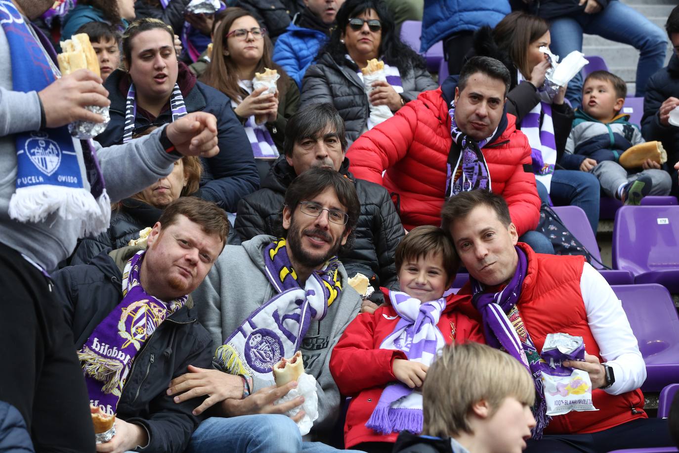 Aficionados este domingo en la gradas del José Zorrilla de Valladolid.