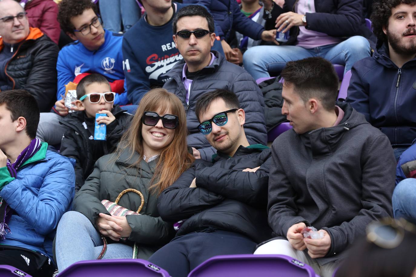 Aficionados este domingo en la gradas del José Zorrilla de Valladolid.