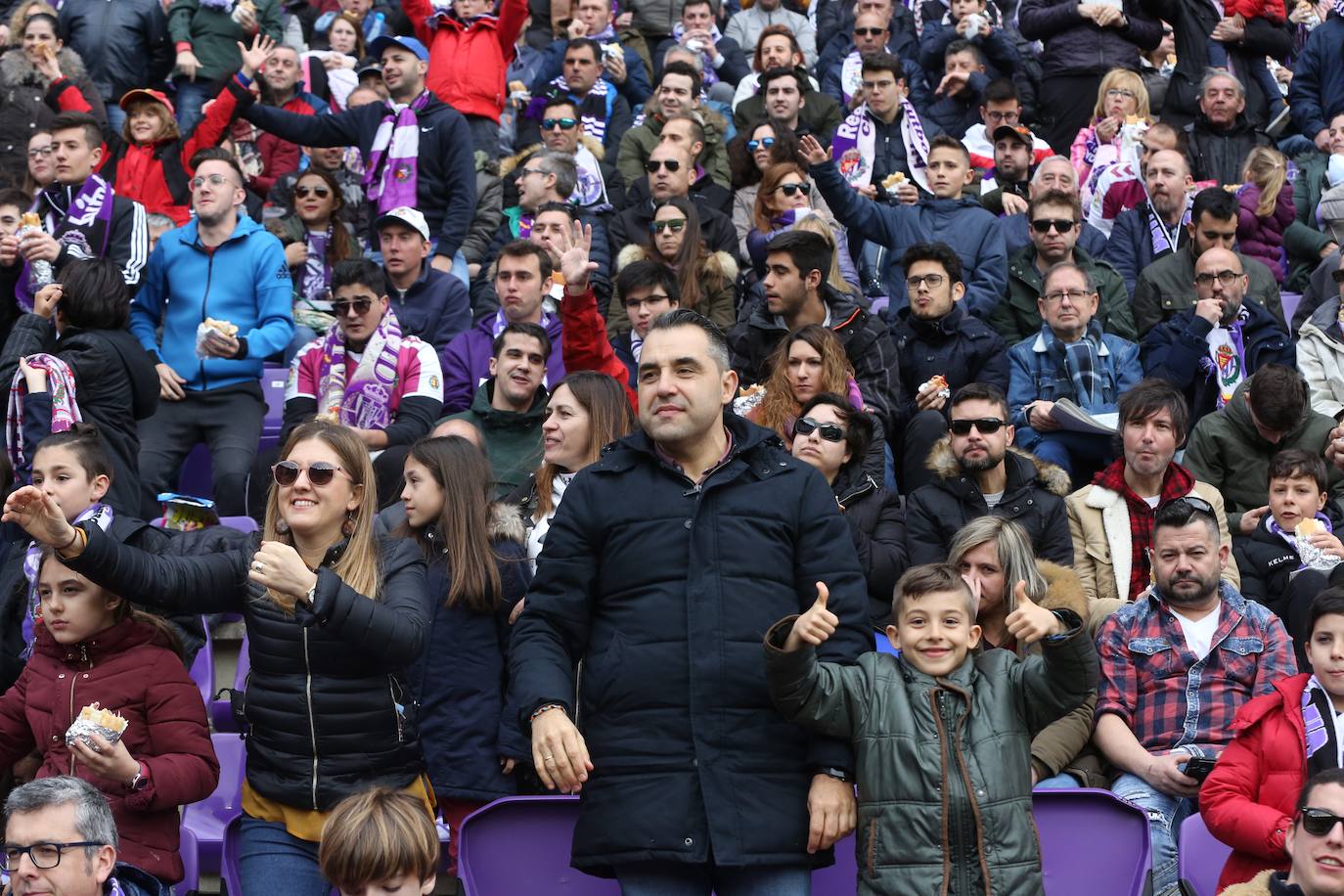 Aficionados este domingo en la gradas del José Zorrilla de Valladolid.