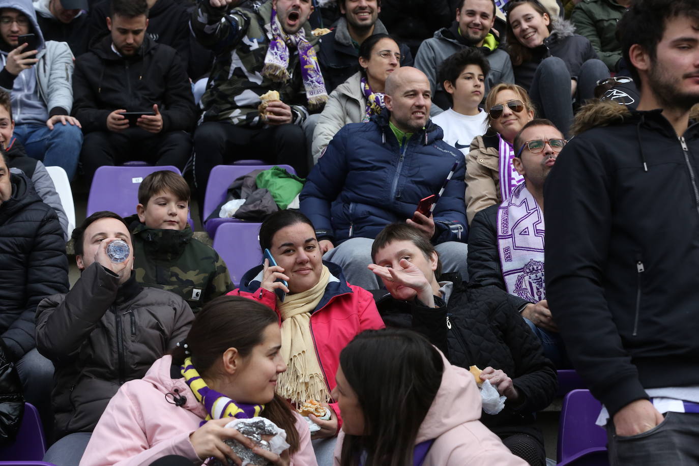 Aficionados este domingo en la gradas del José Zorrilla de Valladolid.