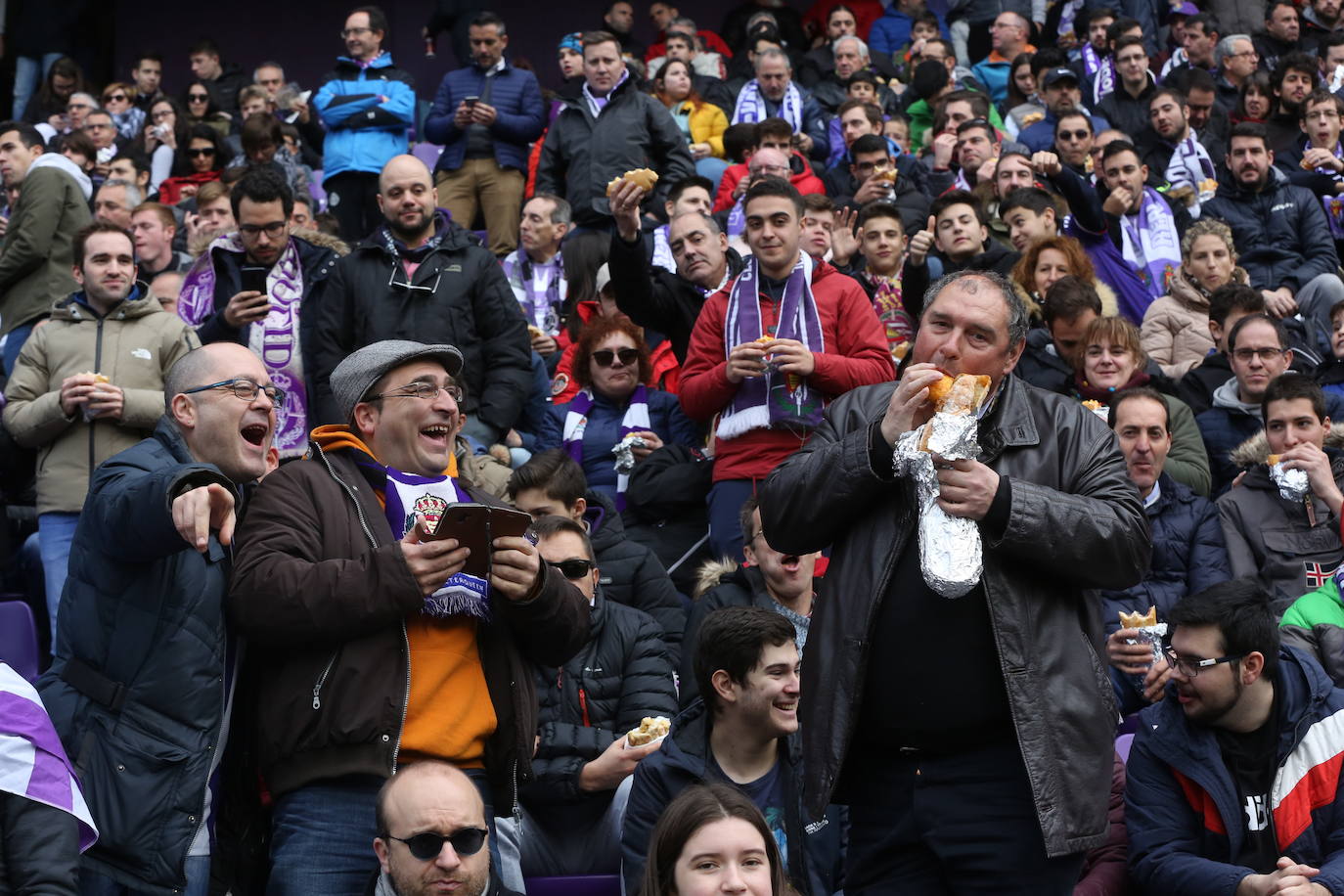 Aficionados este domingo en la gradas del José Zorrilla de Valladolid.