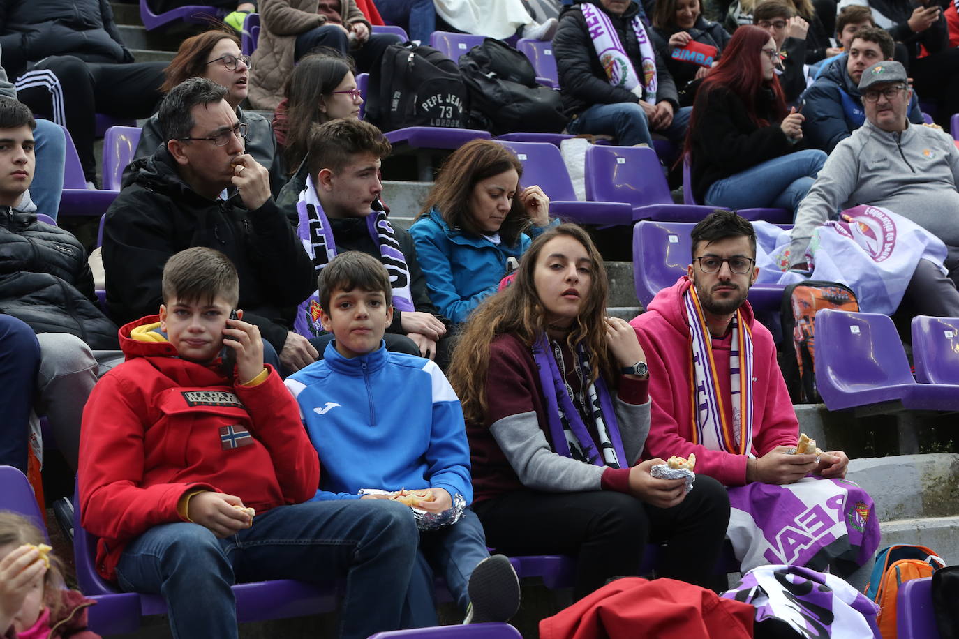 Aficionados este domingo en la gradas del José Zorrilla de Valladolid.