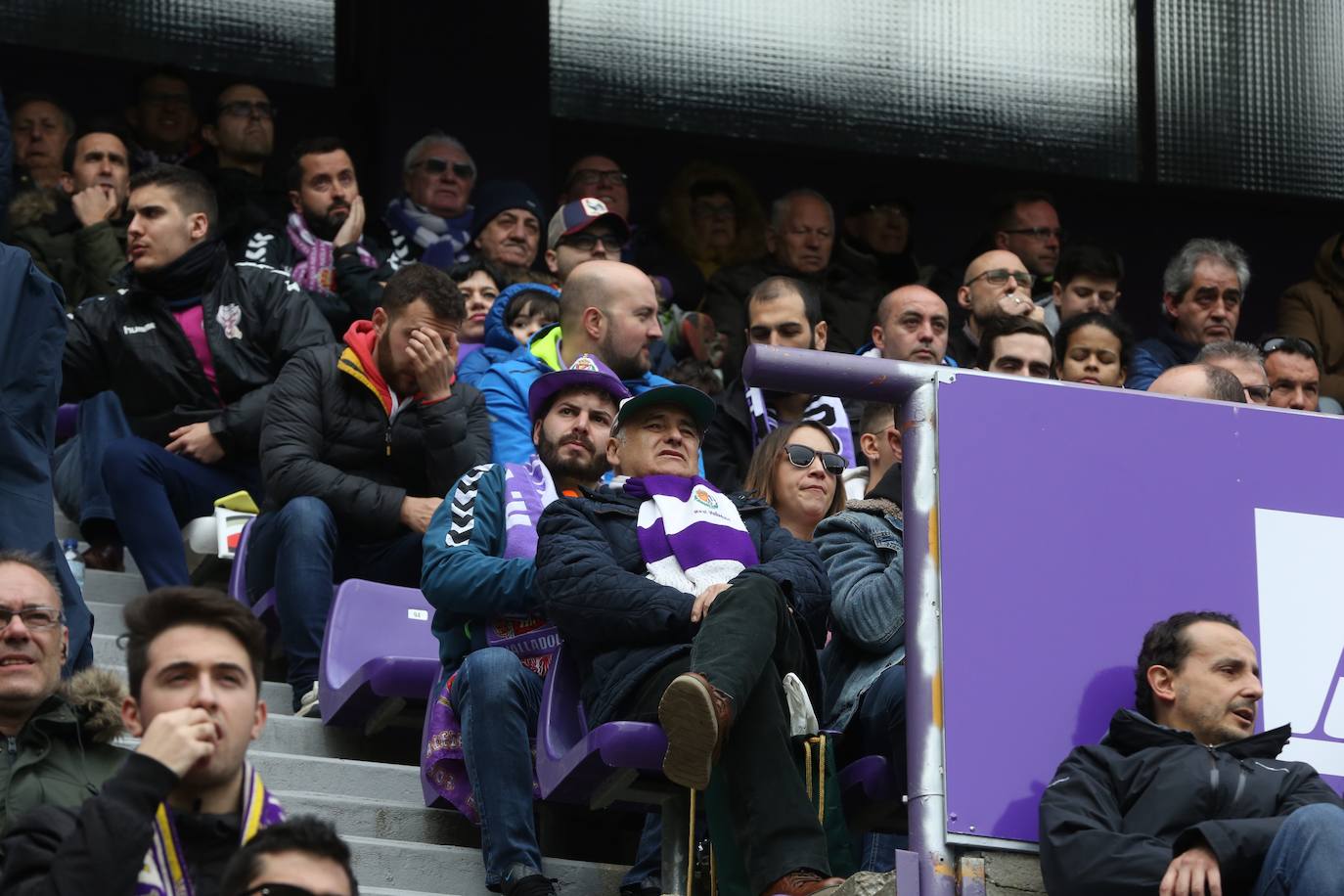 Aficionados este domingo en la gradas del José Zorrilla de Valladolid.