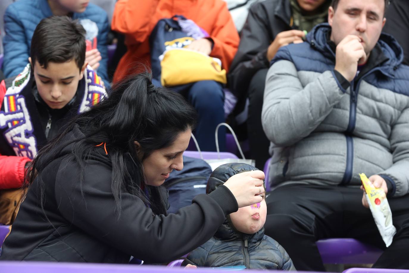 Aficionados este domingo en la gradas del José Zorrilla de Valladolid.