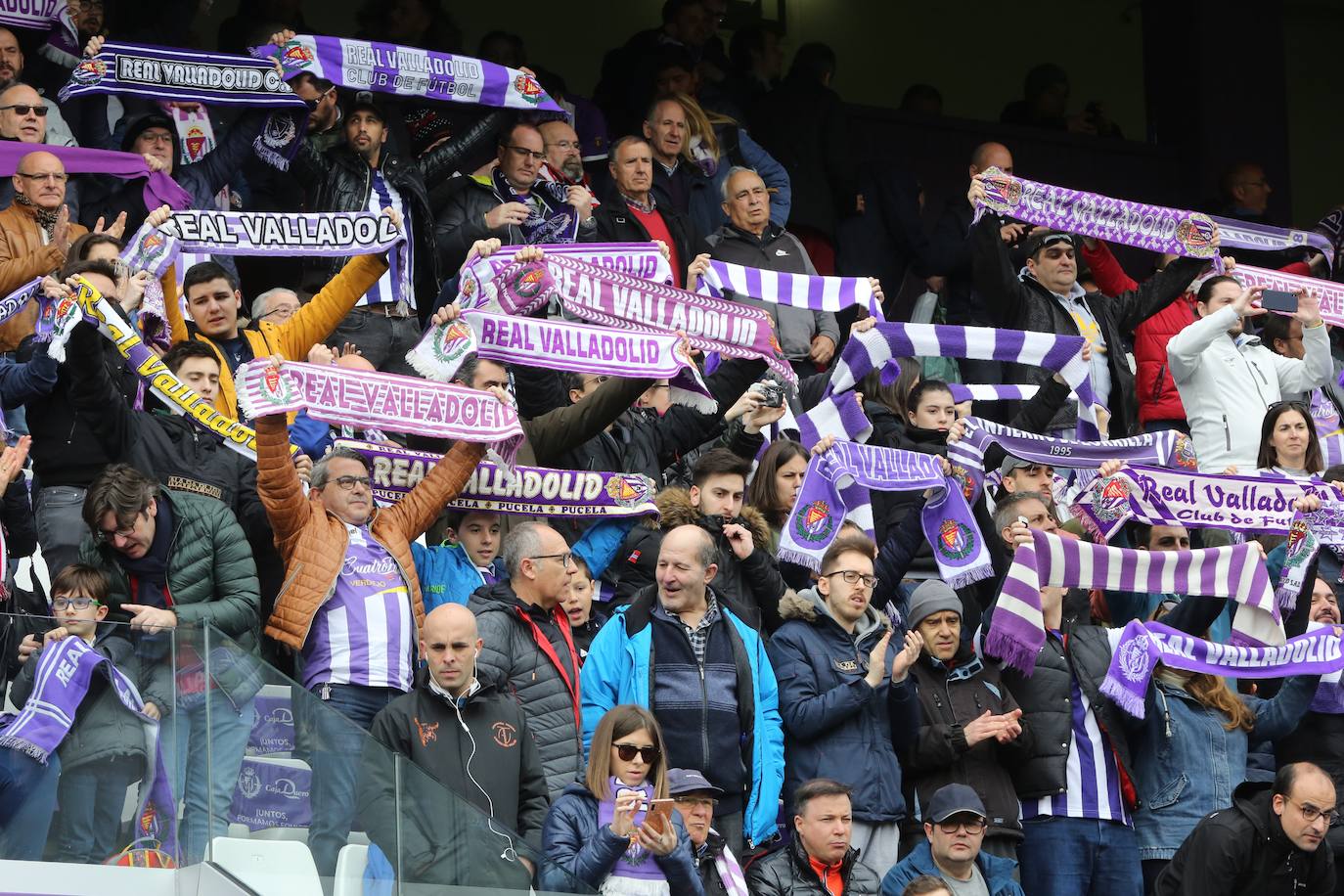 Aficionados este domingo en la gradas del José Zorrilla de Valladolid.
