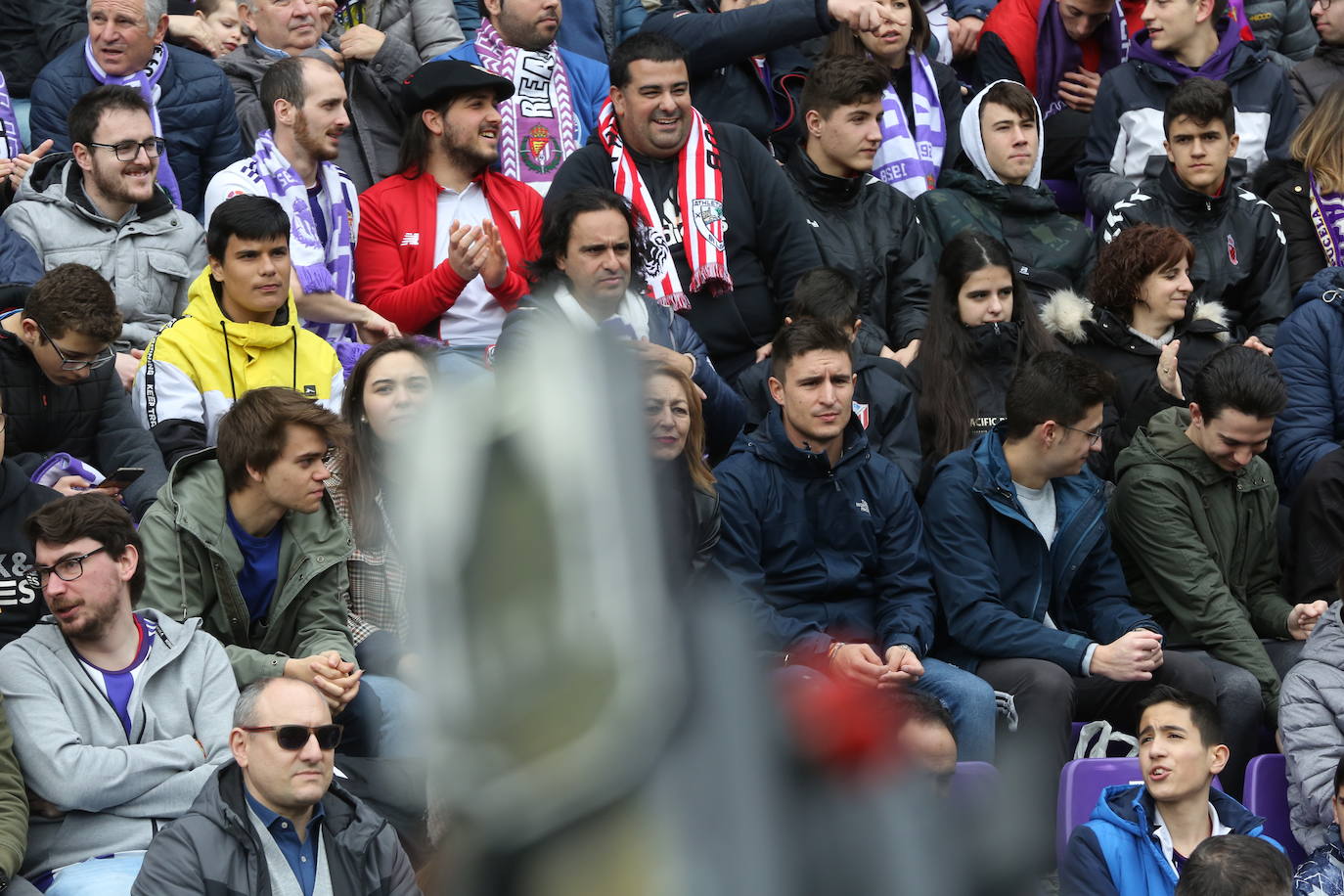 Aficionados este domingo en la gradas del José Zorrilla de Valladolid.