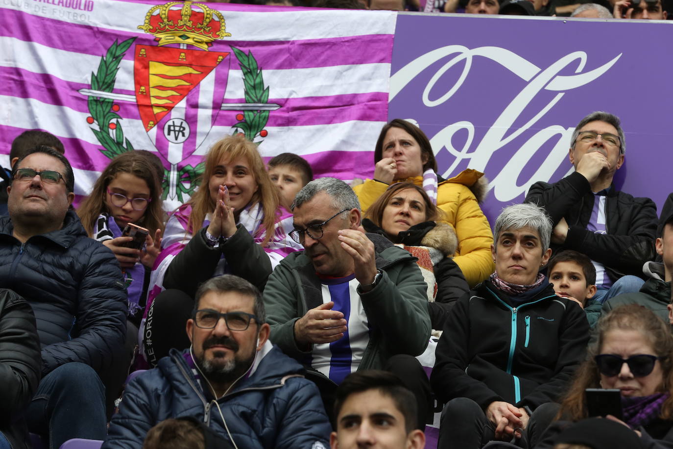 Aficionados este domingo en la gradas del José Zorrilla de Valladolid.