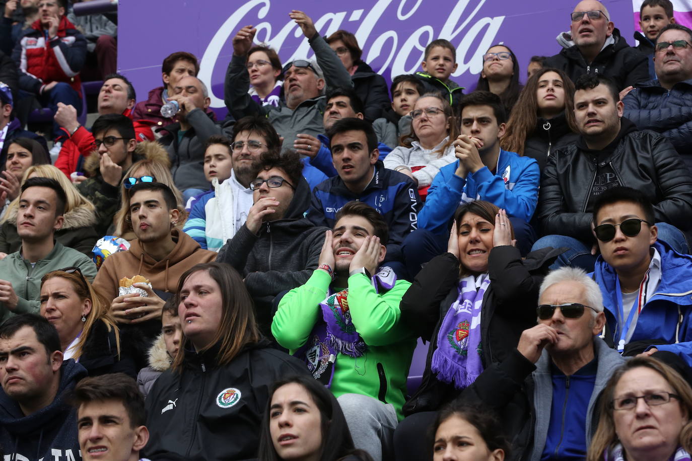 Aficionados este domingo en la gradas del José Zorrilla de Valladolid.