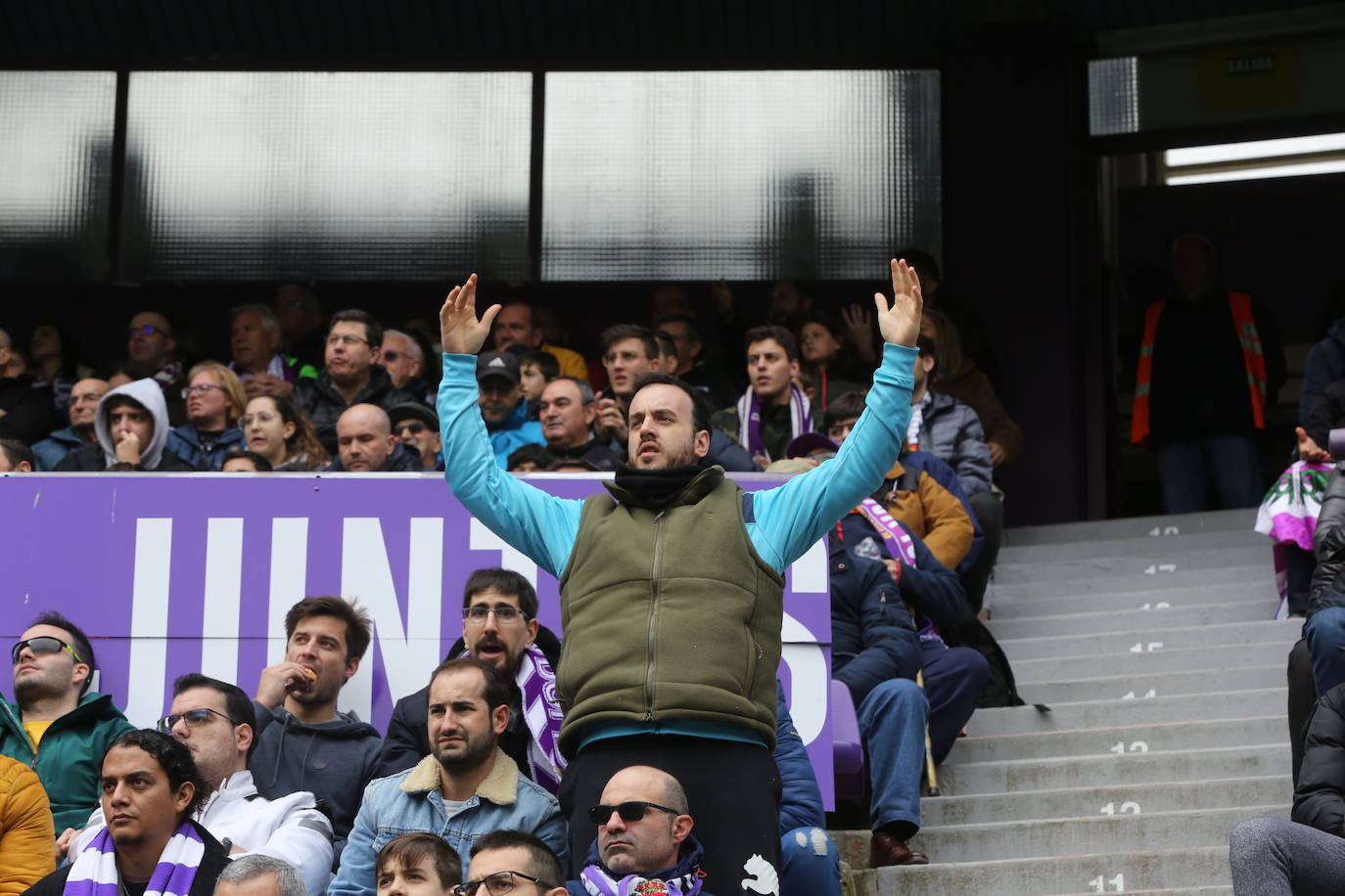 Aficionados este domingo en la gradas del José Zorrilla de Valladolid.