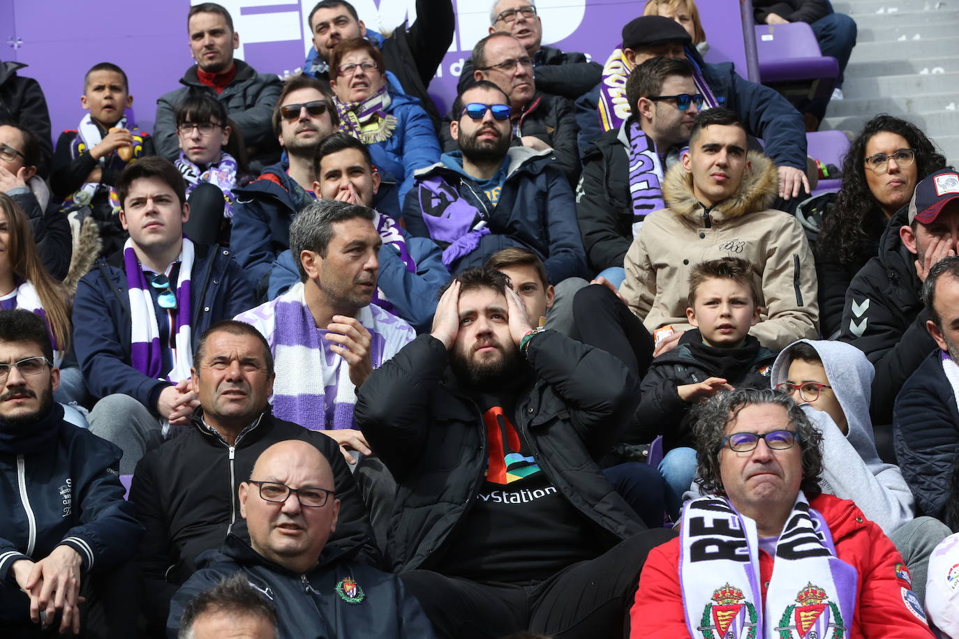 Aficionados este domingo en la gradas del José Zorrilla de Valladolid.