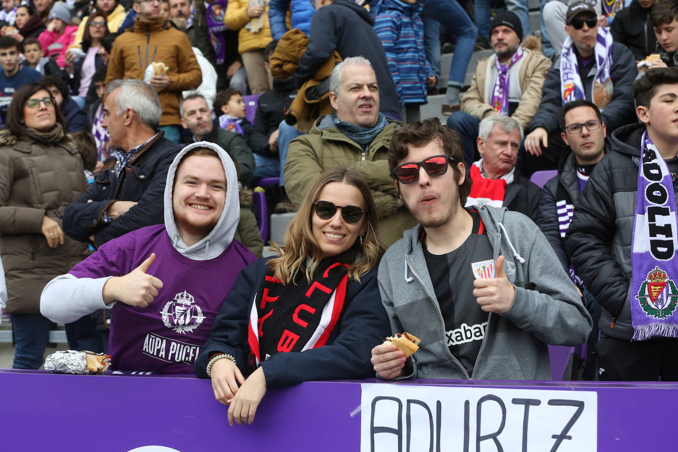 Aficionados este domingo en la gradas del José Zorrilla de Valladolid.