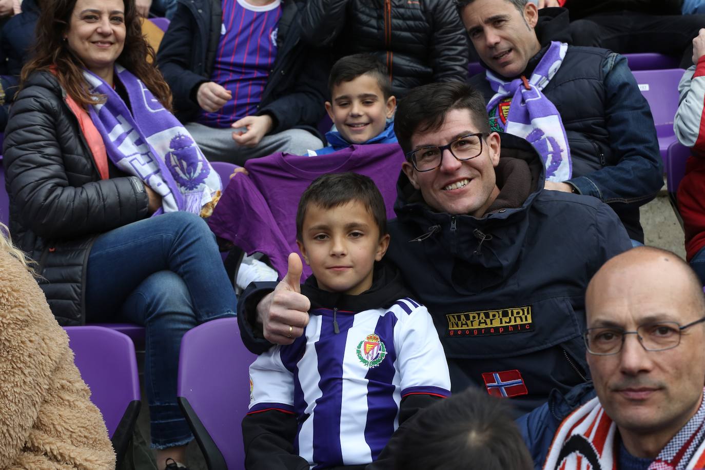 Aficionados este domingo en la gradas del José Zorrilla de Valladolid.